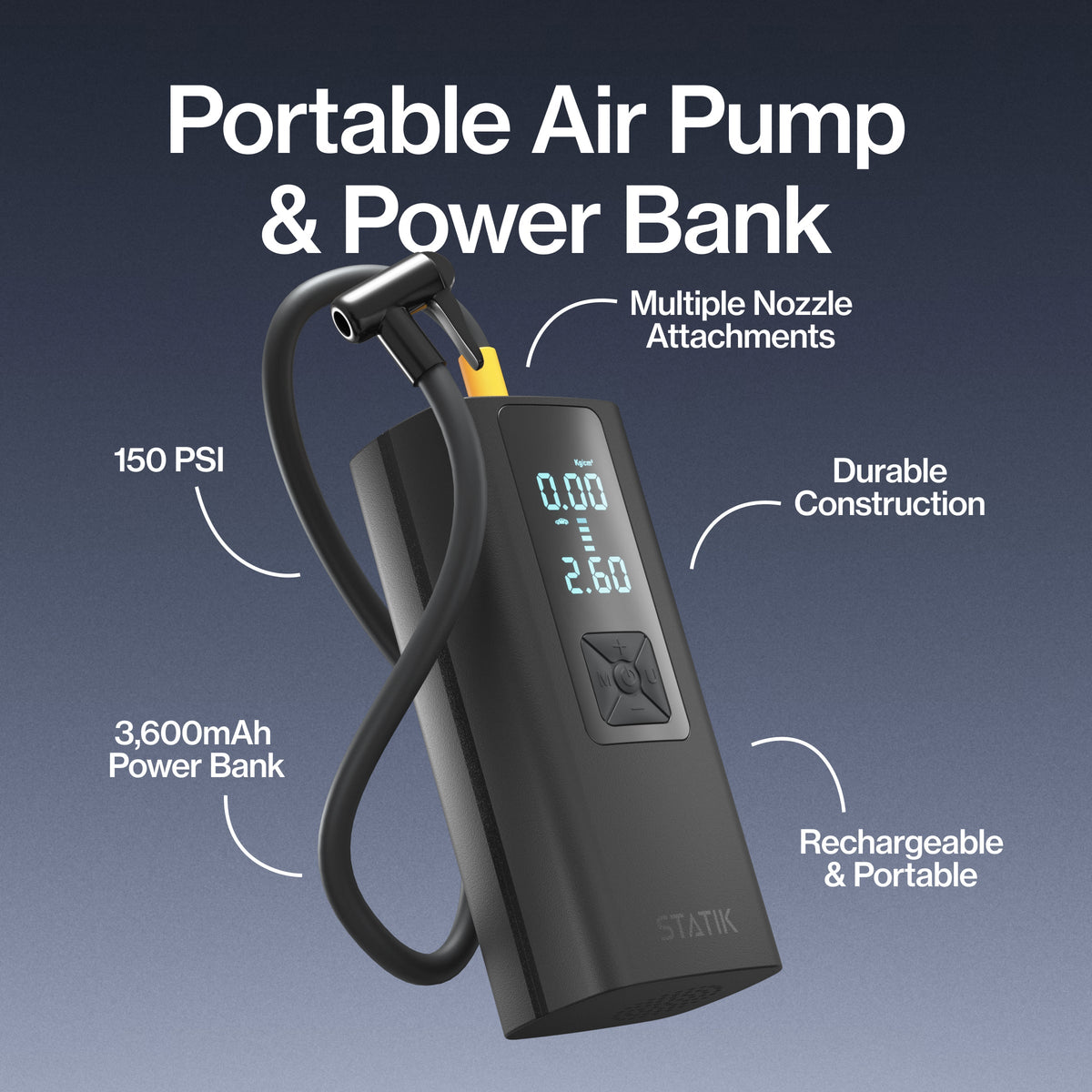 TireHero™ Air Pump