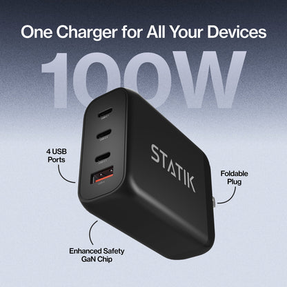 100W GaN Power Adapter