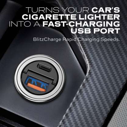 BlitzCharge™ 45W Car Charger
