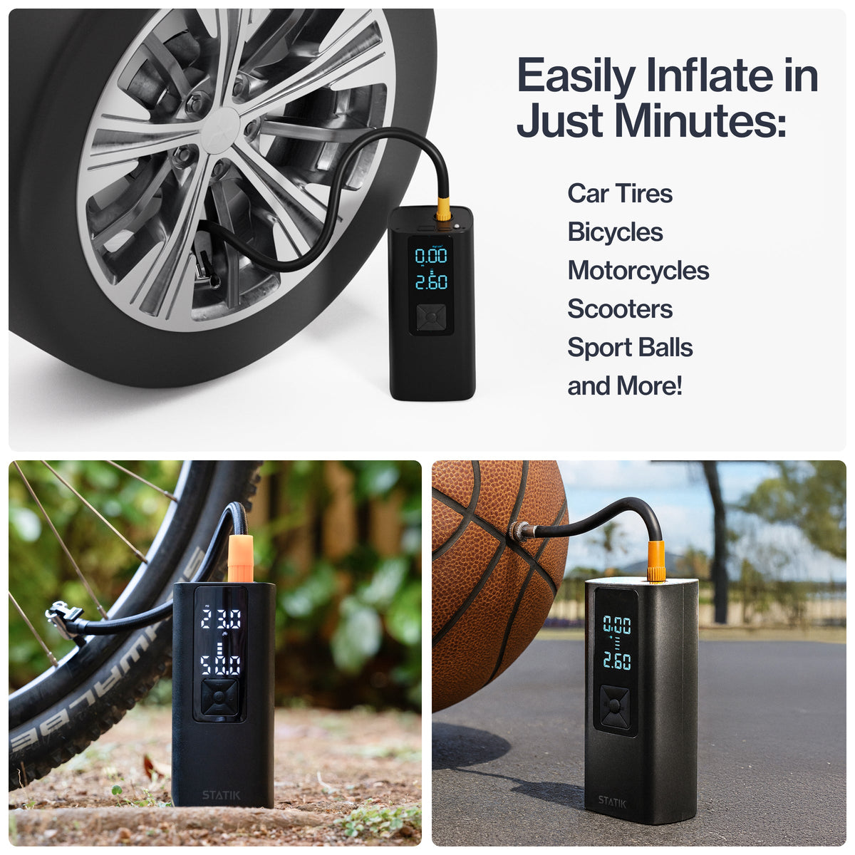 TireHero™ Air Pump