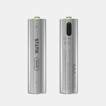 Rechargeable AAA Batteries 4-Pack