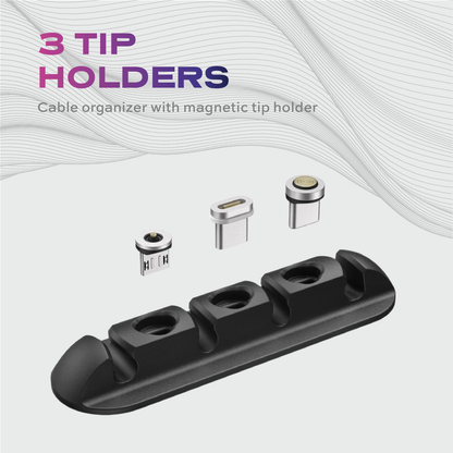 Cable Organizer | Minimalist Desk Setup | Peel & Stick