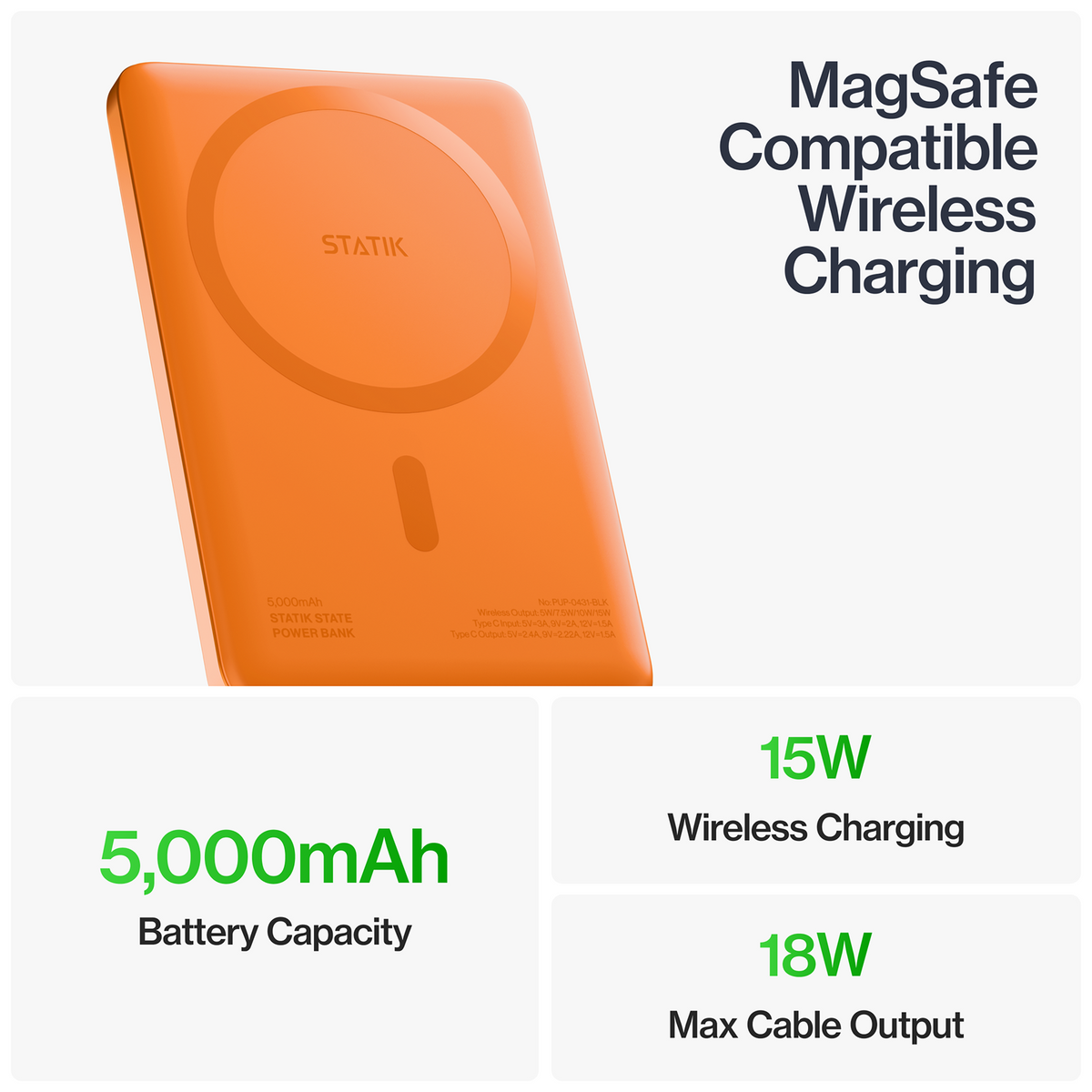 Statikco® State Power Bank