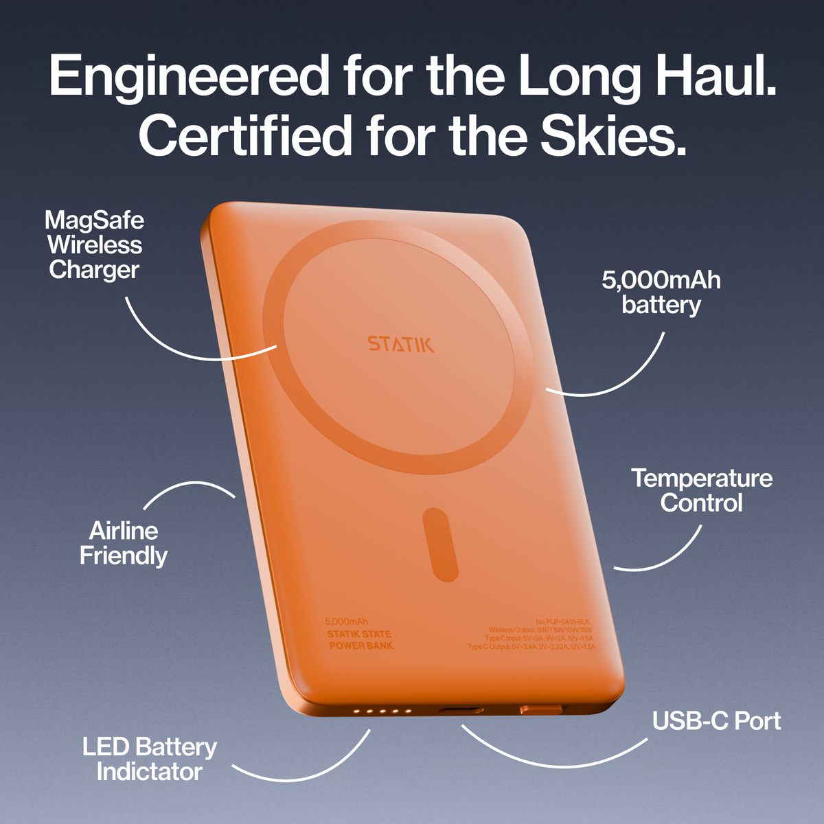 Statikco® State Power Bank